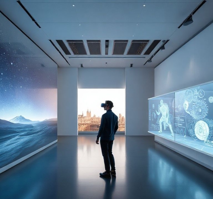 重塑觀展：當(dāng)沉浸式、VR與智慧設(shè)計(jì)共繪數(shù)字展廳新圖景